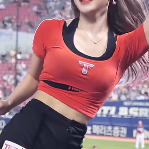 노마스크 안타!안타! 이다혜 치어리더