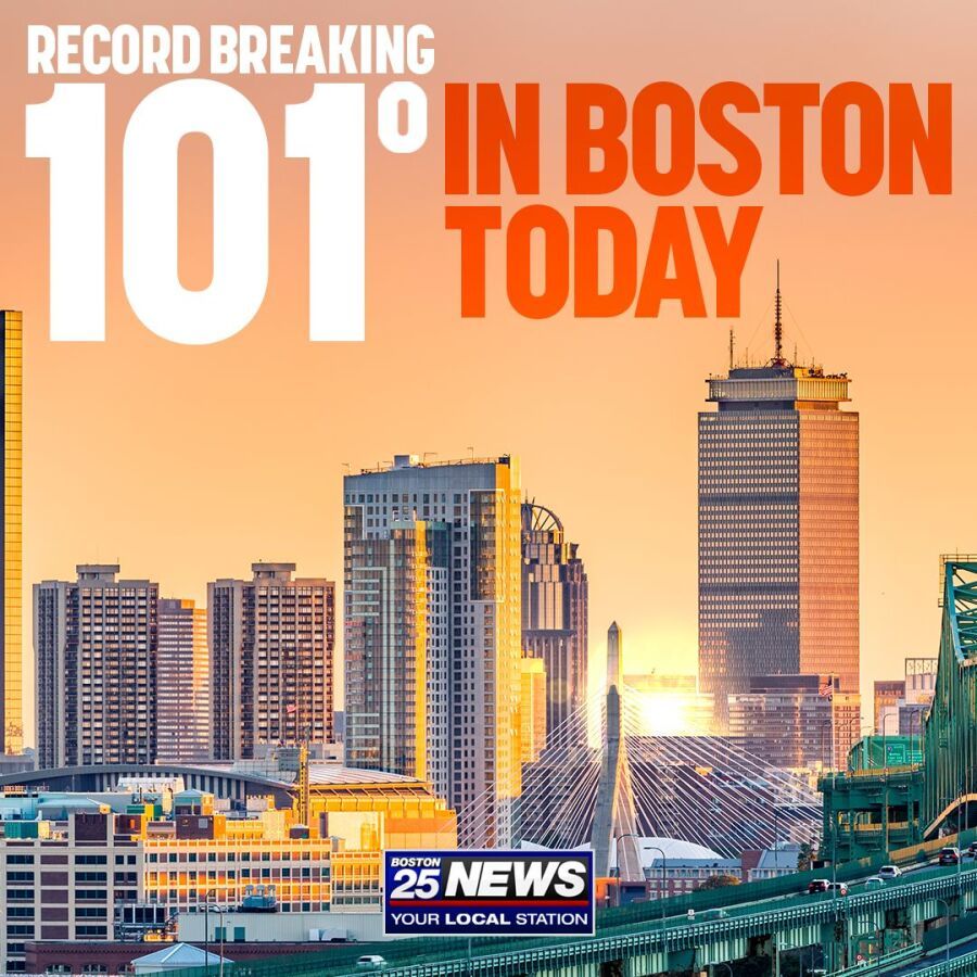 역사적인 대폭염이라는 미국 동부지역