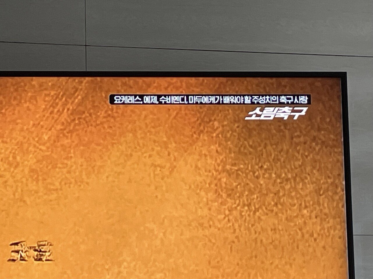 아스날팬으로 강력히 의심되는 OCN 편성PD