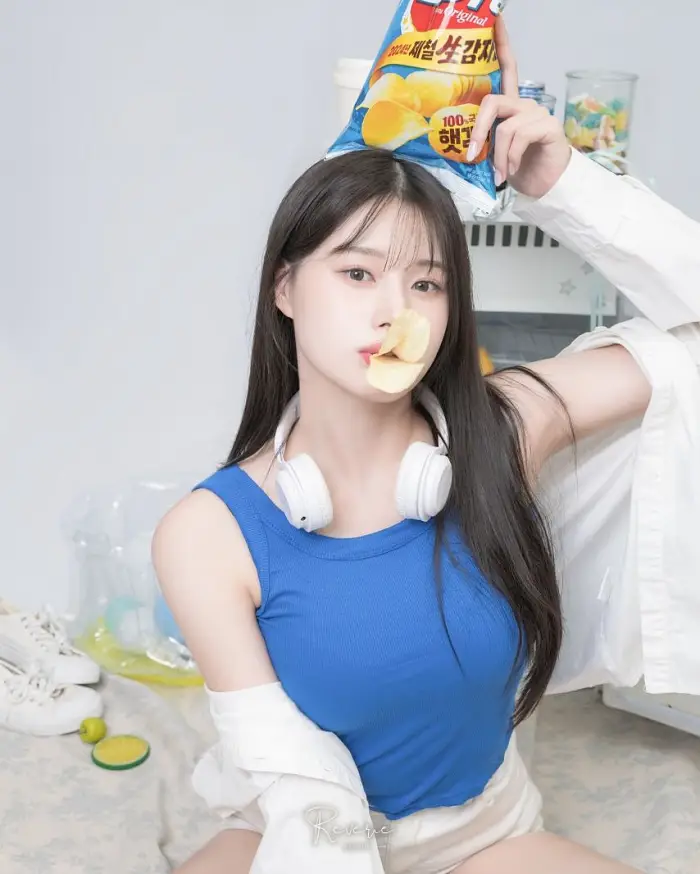 촬영중인 이예빈