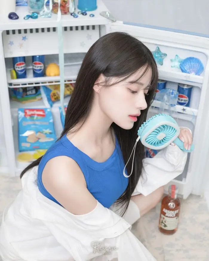 촬영중인 이예빈